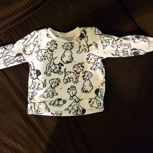 Dalmatian sweatshirt